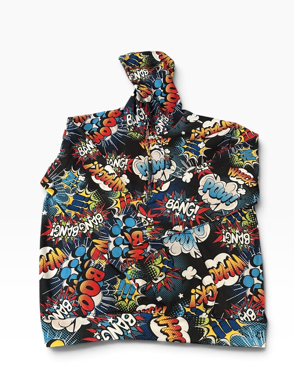 Oh Snap! by Drill Clothing Co. Comic Pop Art All Over Print Hoodie - Size Large